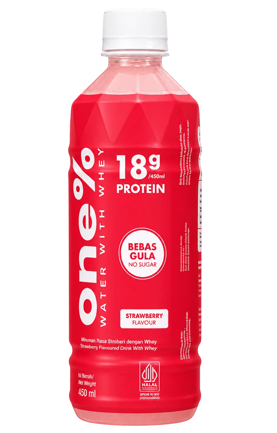 one% Protein Water Strawberry